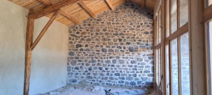 Parement fausse pierre Haute-Loire